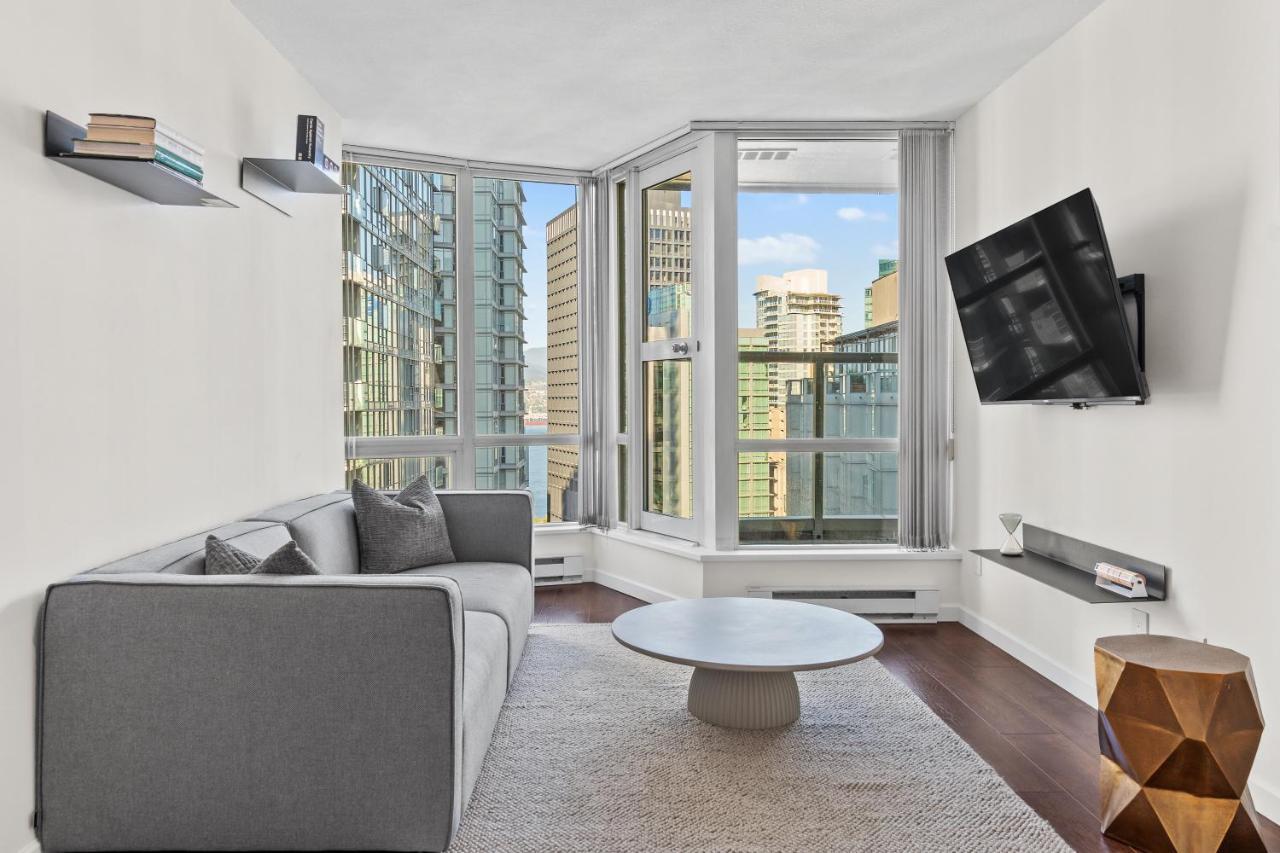 Downtown Luxury 1Br Coal Harbour Lejlighed Vancouver Eksteriør billede